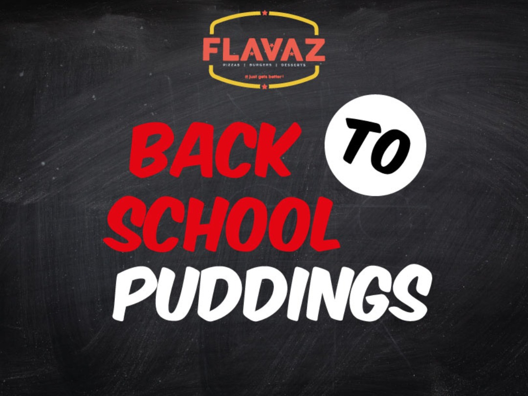 Back To School Puddings