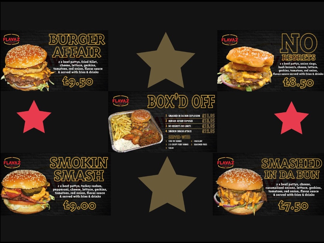 New Smash Burger Range!