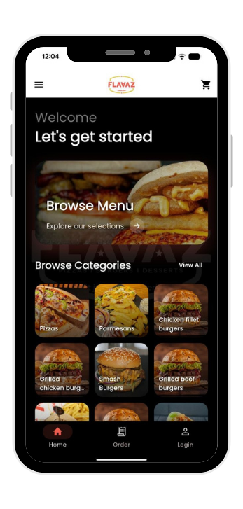 Order, Book and much more on our app available on iOS and Google stores